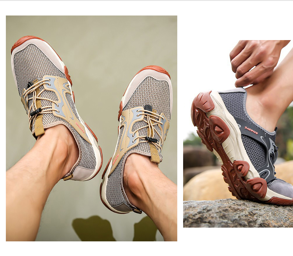 Men's Casual Shoes Men's Shoes Summer Breathable Mesh Shoes Wild Network Eye Outdoor Light Hiking Shoes Sports Mesh Shoes - 1858 black 42 Men's Casual Shoes Men's Shoes Summer Breathable Mesh Shoes Wild Network Eye Outdoor Light Hiking Shoes Sports Mesh Shoes - 1858 black 42