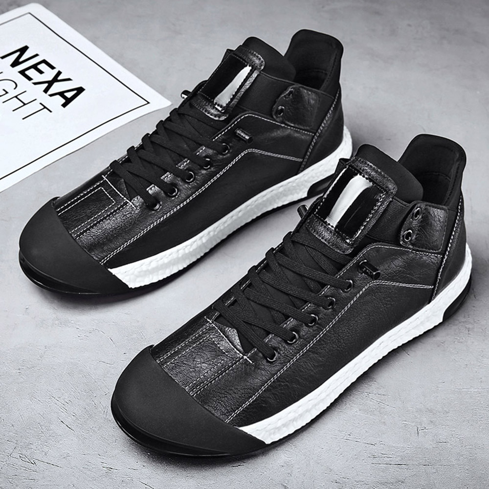 Men'S Fashion Casual Shoes Breathable ShoesOutdoor Shoes Flat Shoes - Black EU 44 Men'S Fashion Casual Shoes Breathable ShoesOutdoor Shoes Flat Shoes - Black EU 44