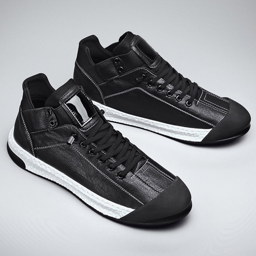 Men'S Fashion Casual Shoes Breathable ShoesOutdoor Shoes Flat Shoes - Black EU 44 Men'S Fashion Casual Shoes Breathable ShoesOutdoor Shoes Flat Shoes - Black EU 44