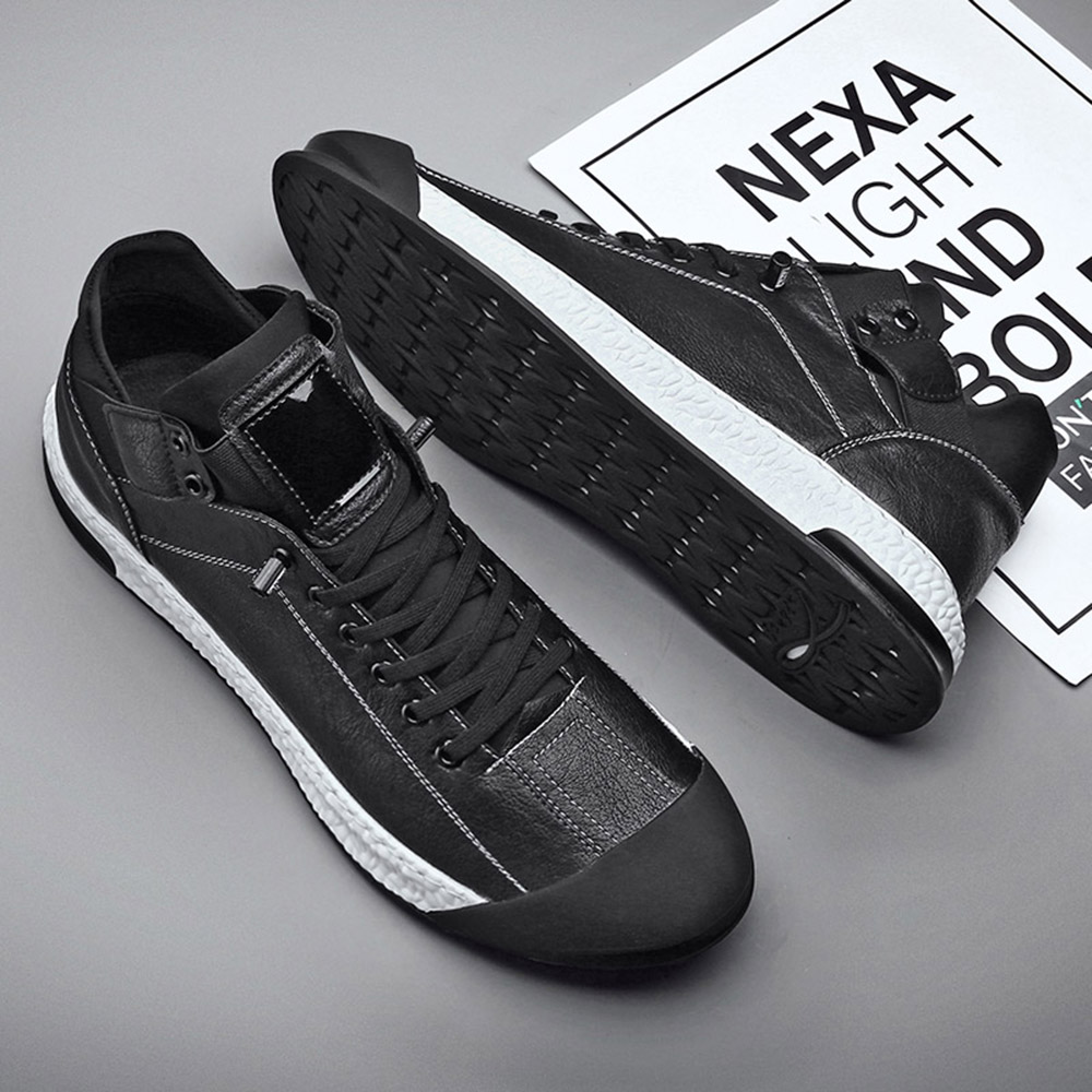 Men'S Fashion Casual Shoes Breathable ShoesOutdoor Shoes Flat Shoes - Black EU 44 Men'S Fashion Casual Shoes Breathable ShoesOutdoor Shoes Flat Shoes - Black EU 44