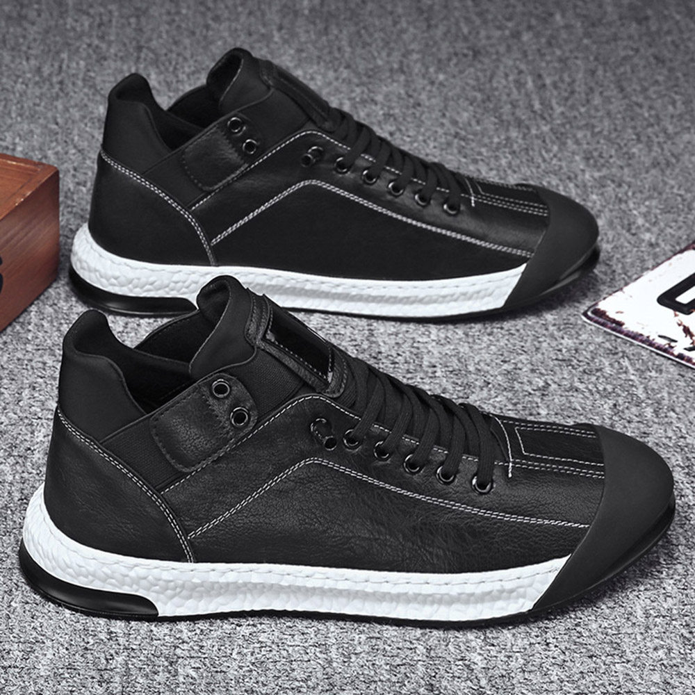 Men'S Fashion Casual Shoes Breathable ShoesOutdoor Shoes Flat Shoes - Black EU 44 Men'S Fashion Casual Shoes Breathable ShoesOutdoor Shoes Flat Shoes - Black EU 44