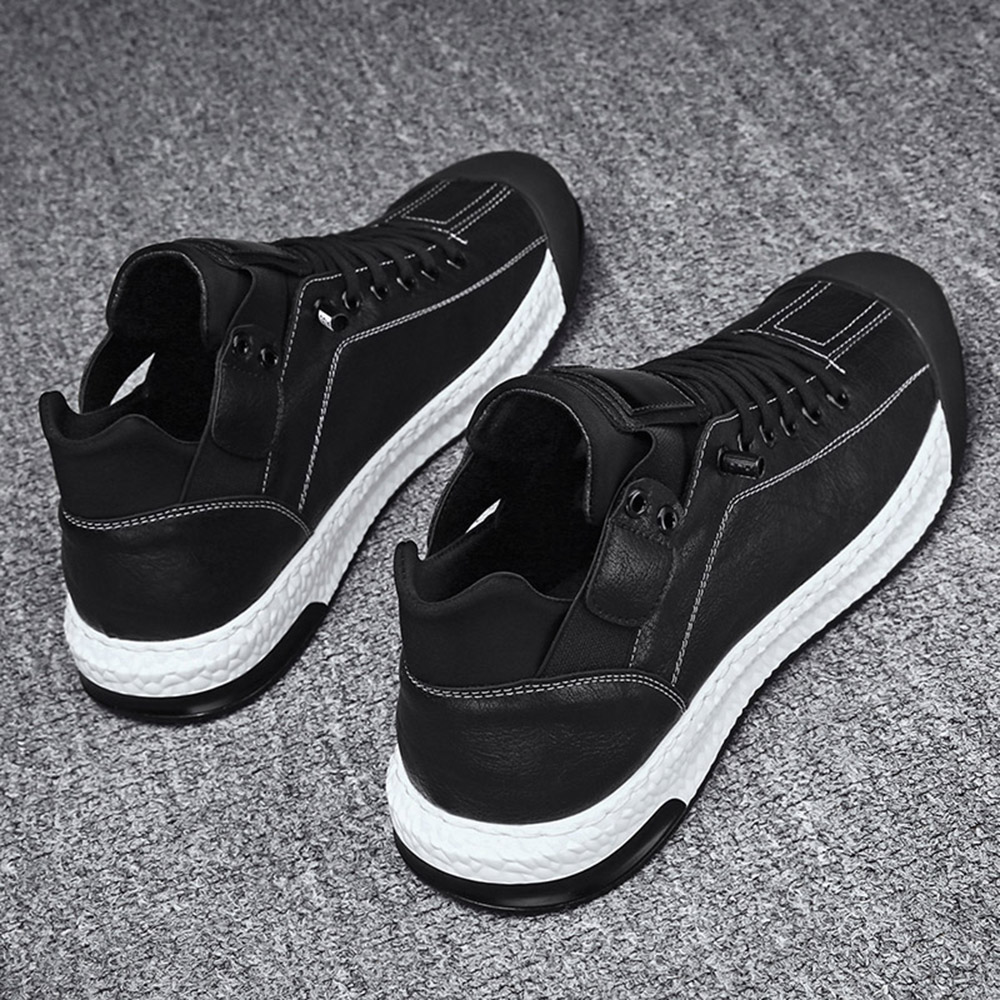 Men'S Fashion Casual Shoes Breathable ShoesOutdoor Shoes Flat Shoes - Black EU 44 Men'S Fashion Casual Shoes Breathable ShoesOutdoor Shoes Flat Shoes - Black EU 44