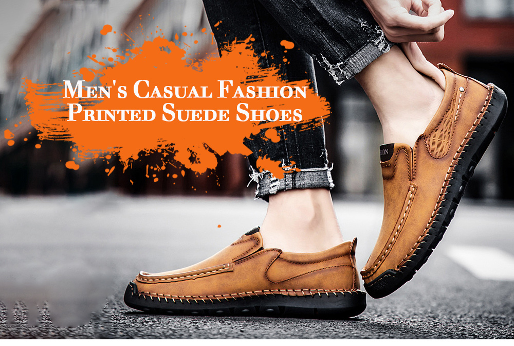 Men's Casual Fashion Hand-stitched Sole Large Size Shoes - 9966 Card 47 Men's Casual Fashion Hand-stitched Sole Large Size Shoes - 9966 Card 47