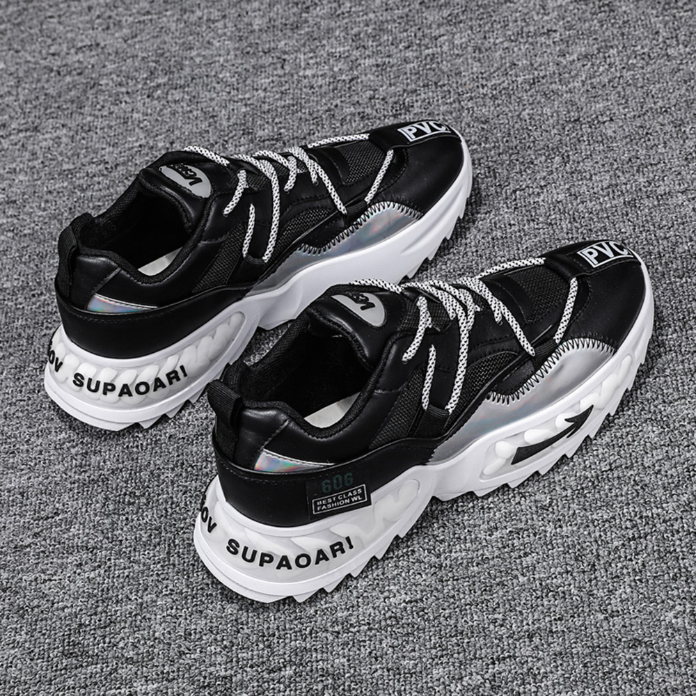 Fashion Trend Men Casual Sports Shoes Breathable Running Shoes Athletic Walking - White EU 41 Fashion Trend Men Casual Sports Shoes Breathable Running Shoes Athletic Walking - White EU 41
