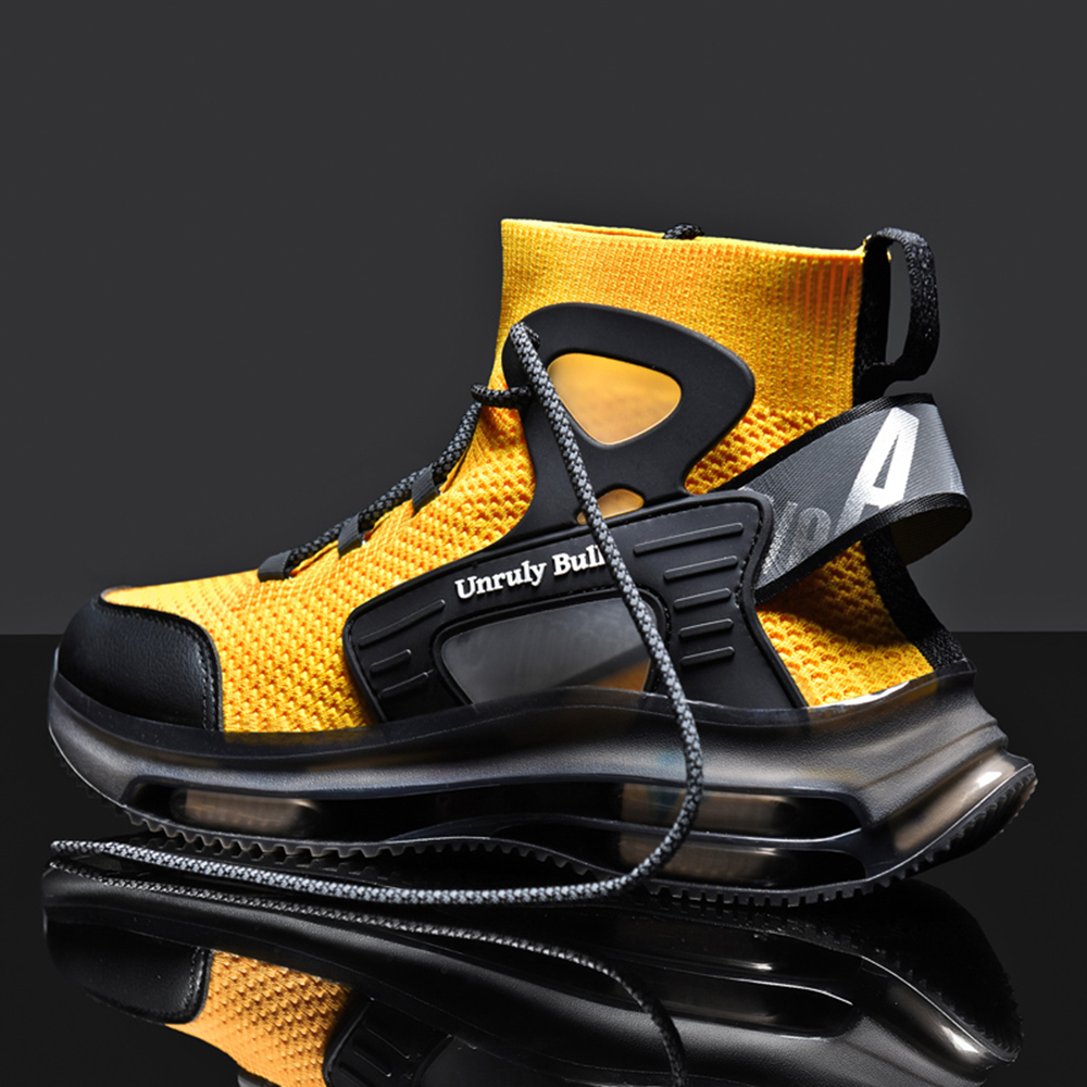 NEW Trend Fashion Men'S Heighten Sneakers Mesh Breathable Sports Casual Walking - Black EU 40 NEW Trend Fashion Men'S Heighten Sneakers Mesh Breathable Sports Casual Walking - Black EU 40