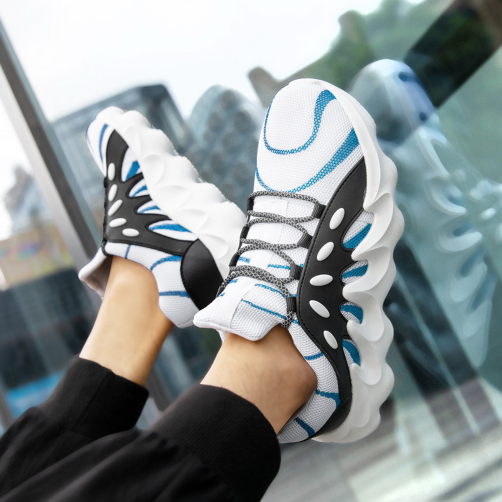 Men Fashion Casual Sports Shoes Big Size Youth Boys Breathable Running Shoes - Green EU 39 Men Fashion Casual Sports Shoes Big Size Youth Boys Breathable Running Shoes - Green EU 39