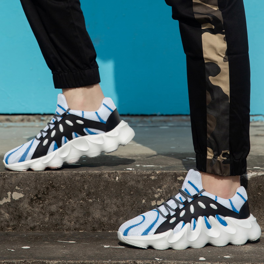 Men Fashion Casual Sports Shoes Big Size Youth Boys Breathable Running Shoes - Green EU 39 Men Fashion Casual Sports Shoes Big Size Youth Boys Breathable Running Shoes - Green EU 39