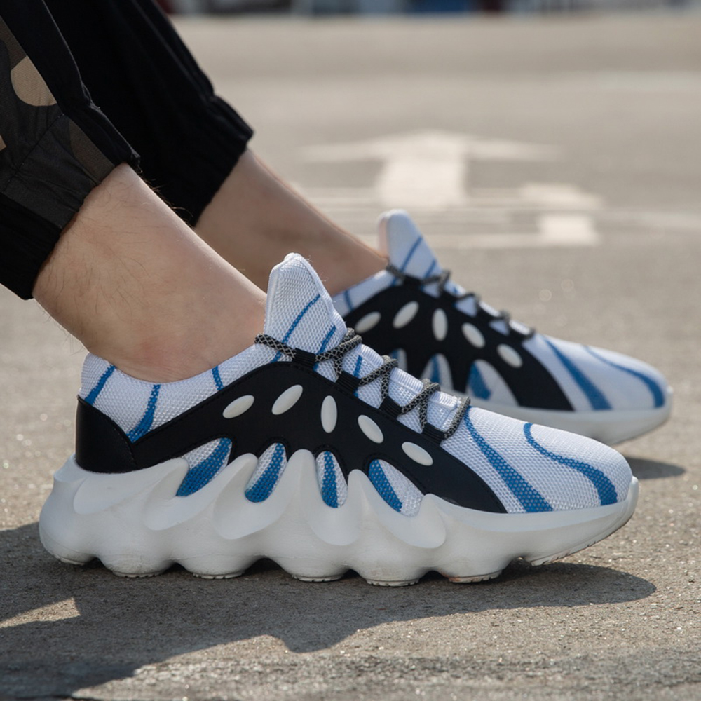 Men Fashion Casual Sports Shoes Big Size Youth Boys Breathable Running Shoes - Green EU 39 Men Fashion Casual Sports Shoes Big Size Youth Boys Breathable Running Shoes - Green EU 39