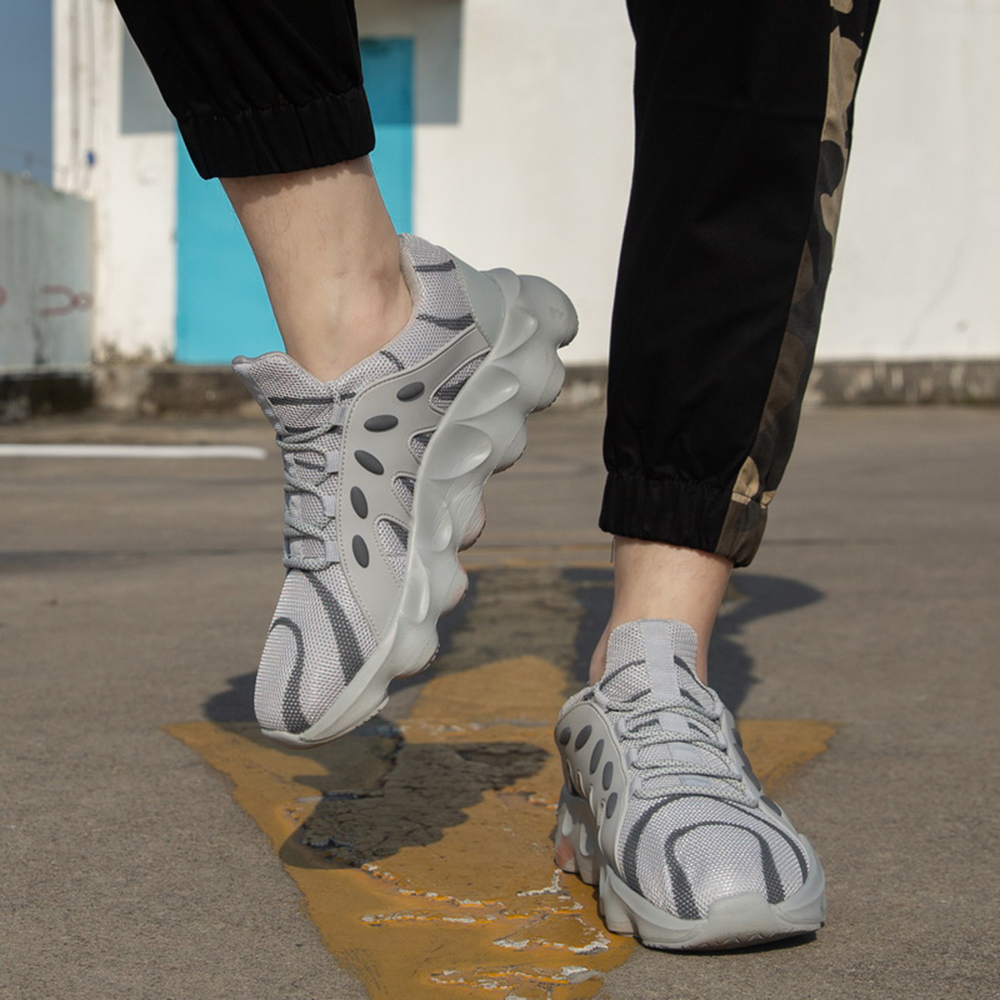 Men Fashion Casual Sports Shoes Big Size Youth Boys Breathable Running Shoes - Green EU 39 Men Fashion Casual Sports Shoes Big Size Youth Boys Breathable Running Shoes - Green EU 39
