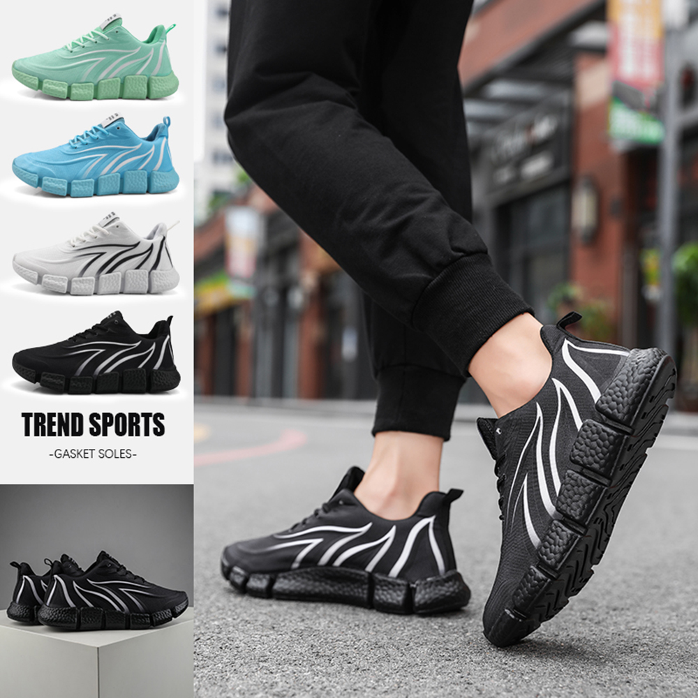 Men Running Shoes Sports Shoes Casual Trainers Mesh Tennis Sneakers Men - Blue EU 40 Men Running Shoes Sports Shoes Casual Trainers Mesh Tennis Sneakers Men - Blue EU 40