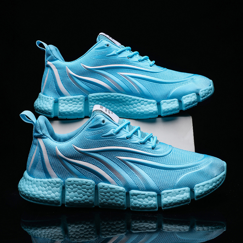 Men Running Shoes Sports Shoes Casual Trainers Mesh Tennis Sneakers Men - Blue EU 40 Men Running Shoes Sports Shoes Casual Trainers Mesh Tennis Sneakers Men - Blue EU 40