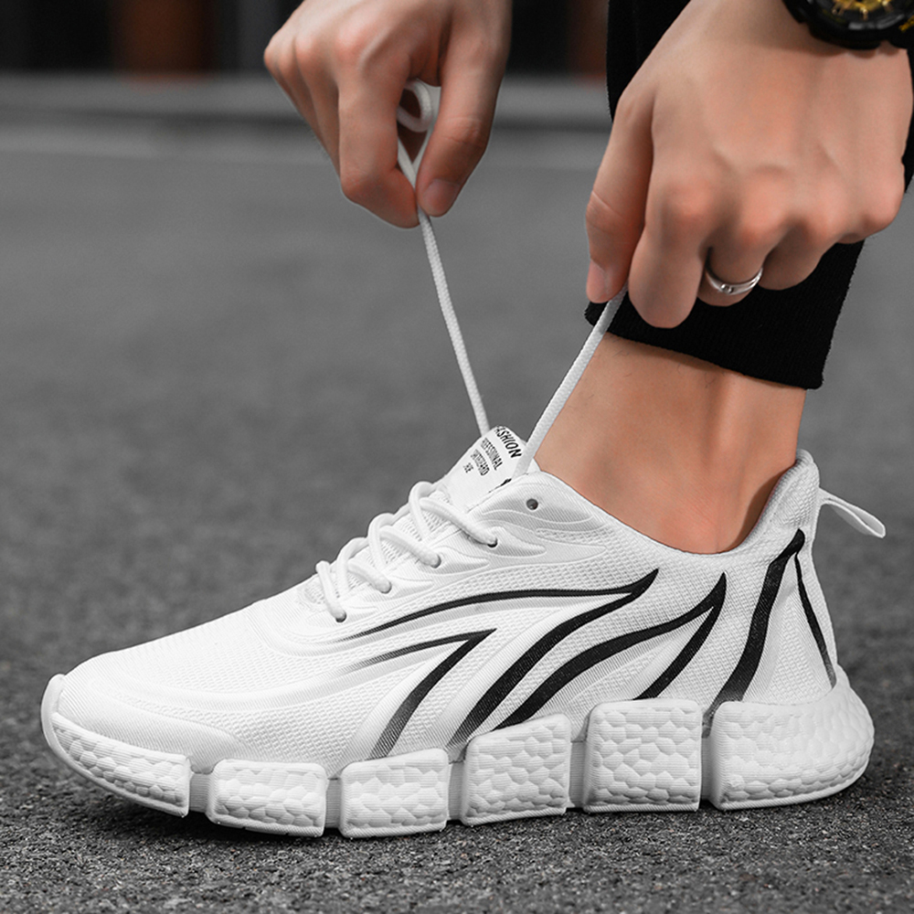 Men Running Shoes Sports Shoes Casual Trainers Mesh Tennis Sneakers Men - Blue EU 40 Men Running Shoes Sports Shoes Casual Trainers Mesh Tennis Sneakers Men - Blue EU 40
