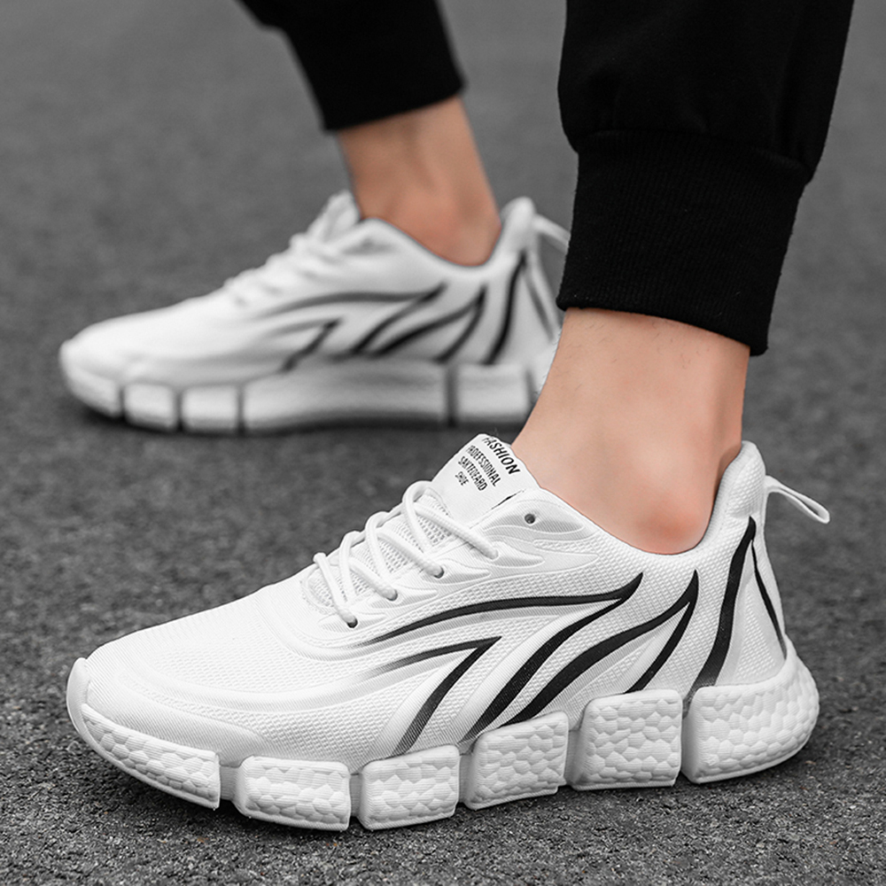 Men Running Shoes Sports Shoes Casual Trainers Mesh Tennis Sneakers Men - Blue EU 40 Men Running Shoes Sports Shoes Casual Trainers Mesh Tennis Sneakers Men - Blue EU 40