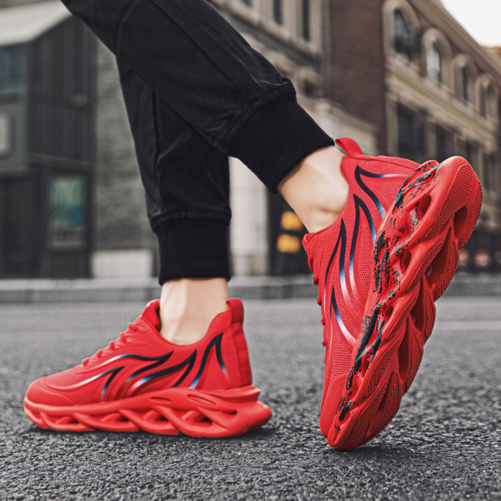 New Men Models Breathable Running Shoes Comfortable Fashion Shoes Sports Shoes - Black EU 43 New Men Models Breathable Running Shoes Comfortable Fashion Shoes Sports Shoes - Black EU 43