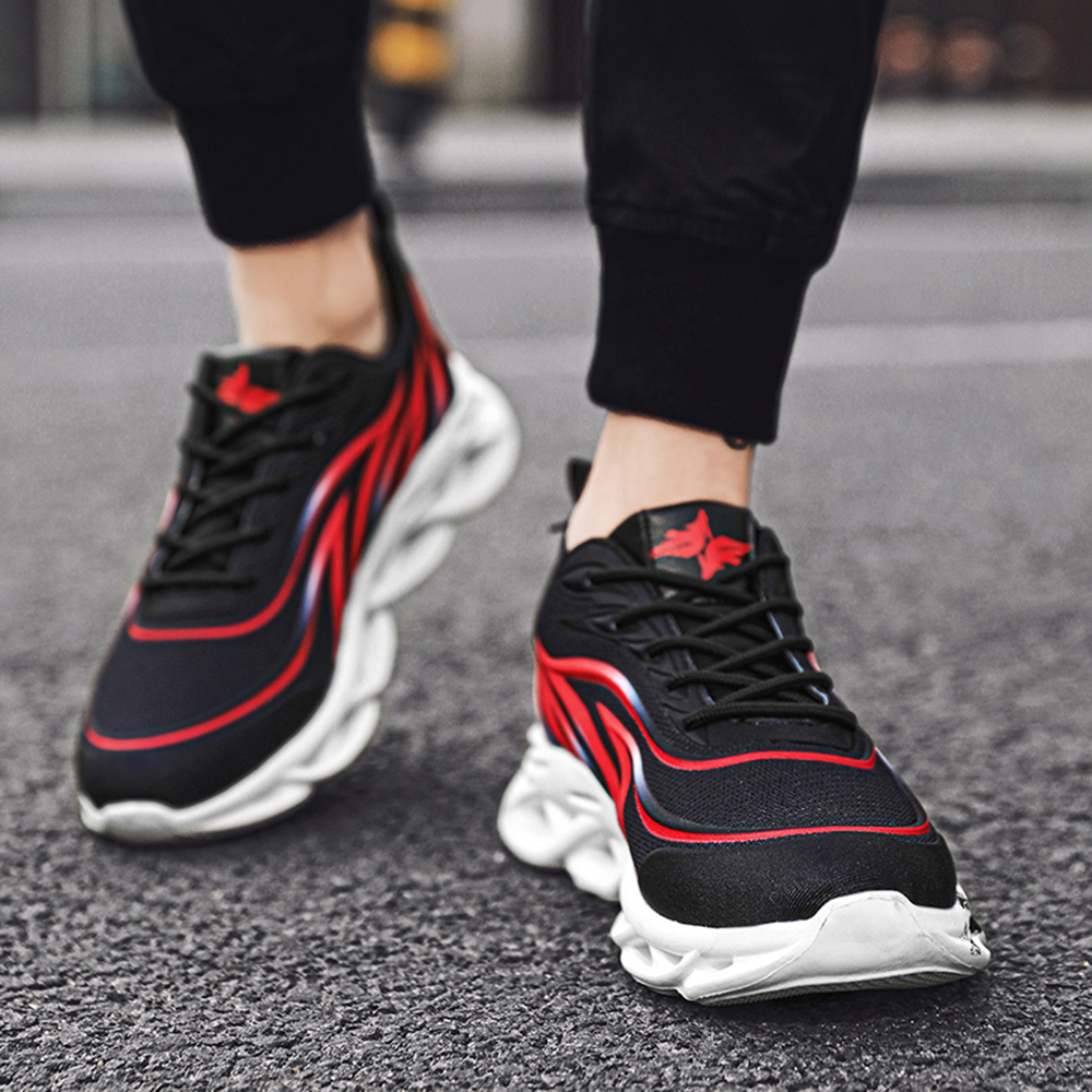 New Men Models Breathable Running Shoes Comfortable Fashion Shoes Sports Shoes - Black EU 43 New Men Models Breathable Running Shoes Comfortable Fashion Shoes Sports Shoes - Black EU 43