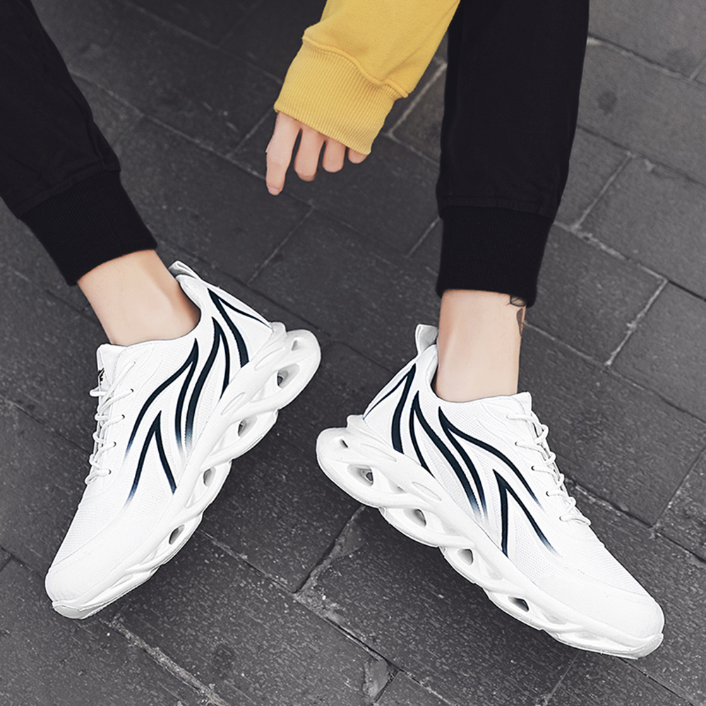 New Men Models Breathable Running Shoes Comfortable Fashion Shoes Sports Shoes - Black EU 43 New Men Models Breathable Running Shoes Comfortable Fashion Shoes Sports Shoes - Black EU 43