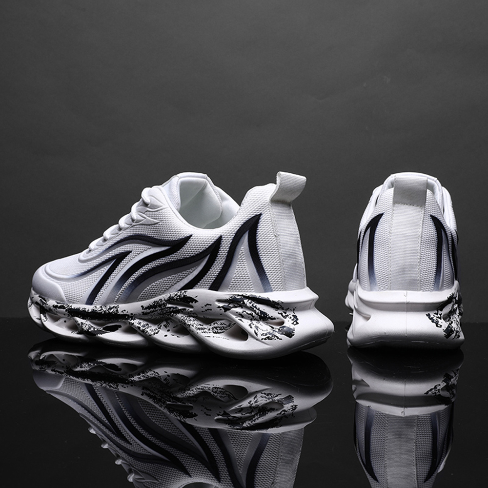 New Men Models Breathable Running Shoes Comfortable Fashion Shoes Sports Shoes - Black EU 43 New Men Models Breathable Running Shoes Comfortable Fashion Shoes Sports Shoes - Black EU 43