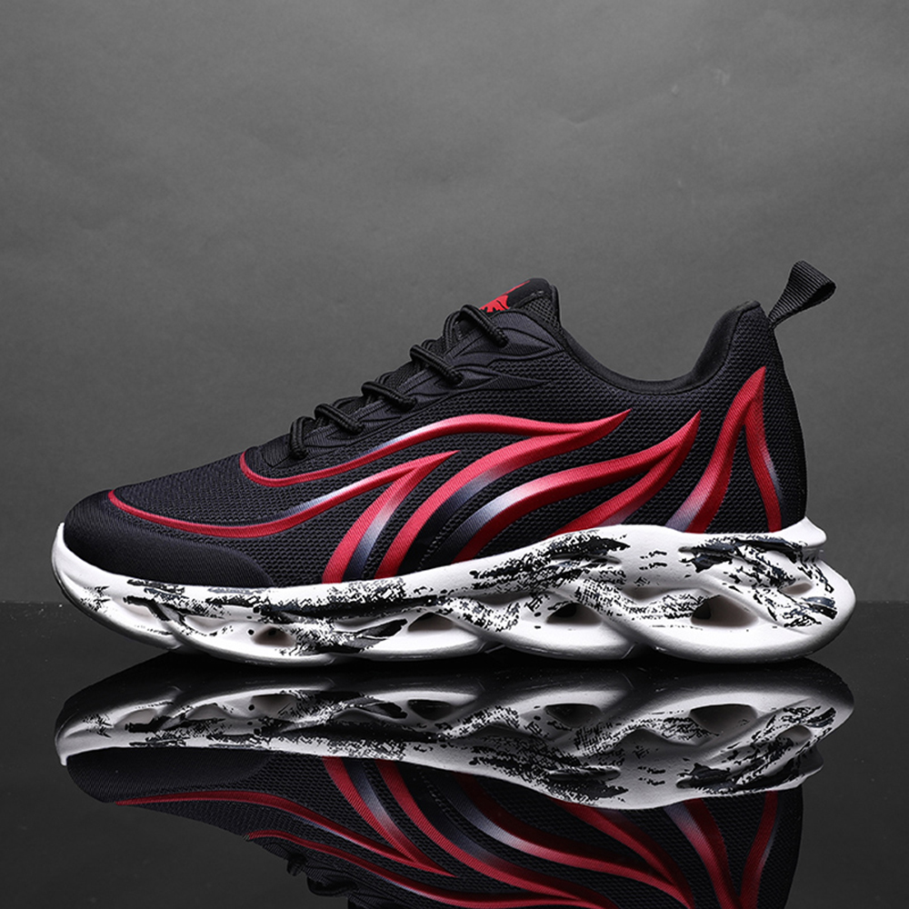 New Men Models Breathable Running Shoes Comfortable Fashion Shoes Sports Shoes - Black EU 43 New Men Models Breathable Running Shoes Comfortable Fashion Shoes Sports Shoes - Black EU 43