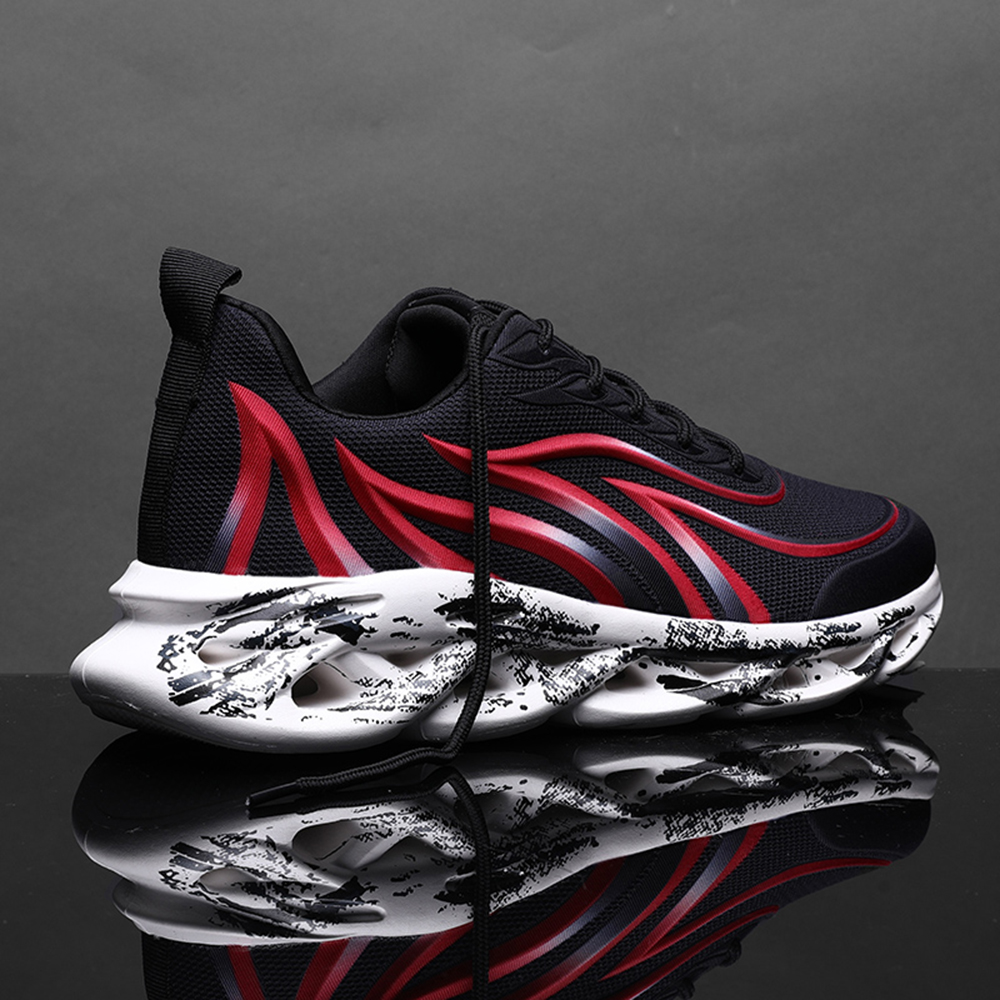 New Men Models Breathable Running Shoes Comfortable Fashion Shoes Sports Shoes - Black EU 43 New Men Models Breathable Running Shoes Comfortable Fashion Shoes Sports Shoes - Black EU 43