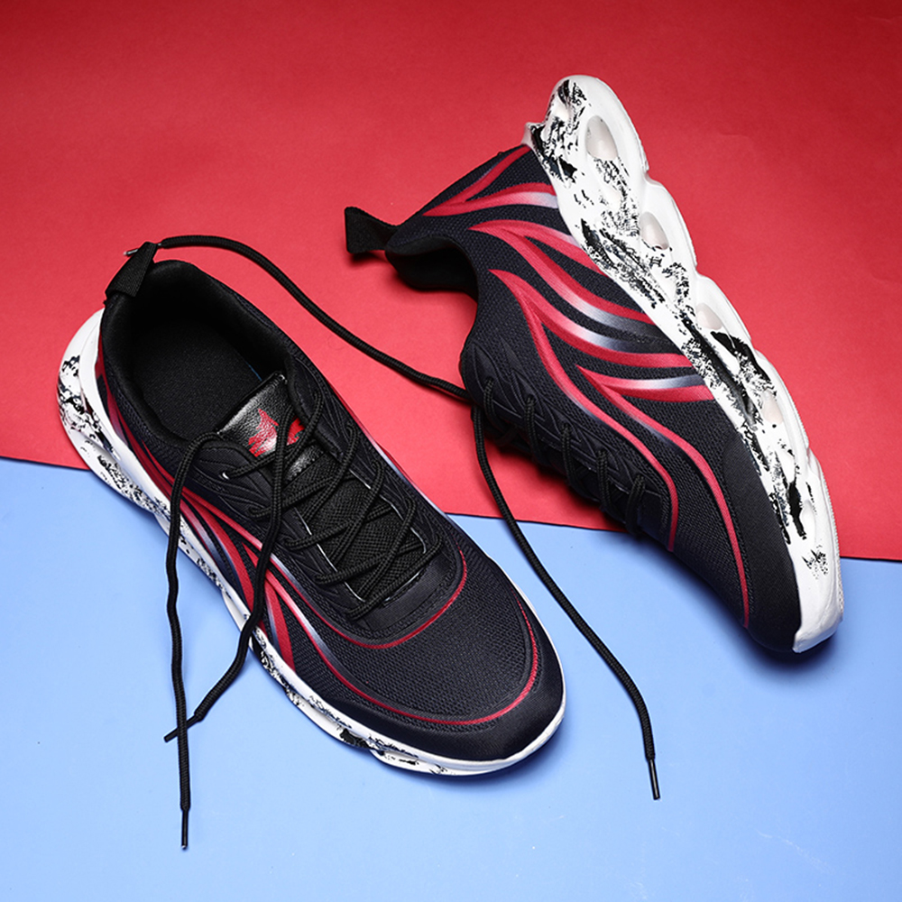 New Men Models Breathable Running Shoes Comfortable Fashion Shoes Sports Shoes - Black EU 43 New Men Models Breathable Running Shoes Comfortable Fashion Shoes Sports Shoes - Black EU 43