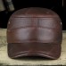 Winter Hat Head Layer Leather Duck Cap Warm Leather Ear
